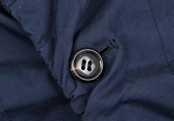 COMME des GARCONS Cotton Shirring Gather Jacket Navy Size XS