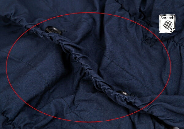 COMME des GARCONS Cotton Shirring Gather Jacket Navy Size XS