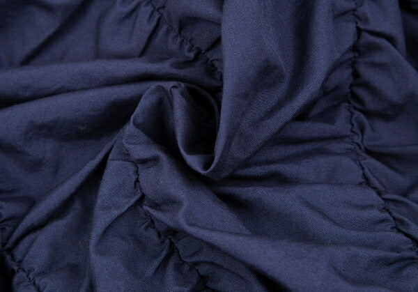 COMME des GARCONS Cotton Shirring Gather Jacket Navy Size XS