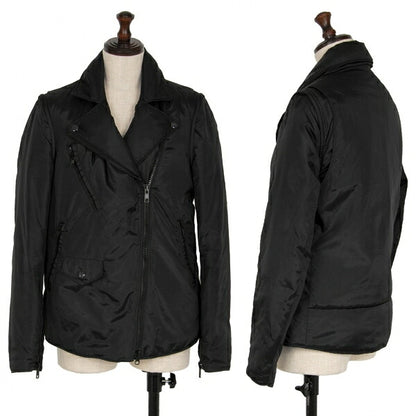 Phillip Lim Padded Polyester Biker Jacket Black Size XS