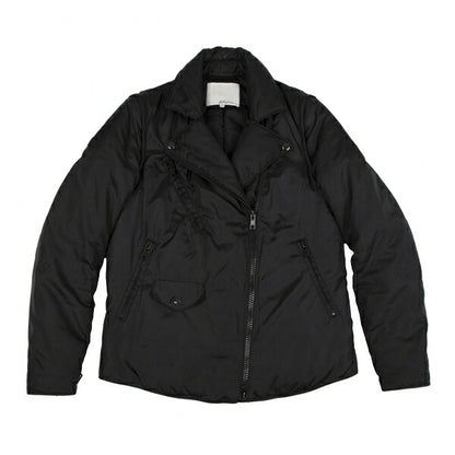 Phillip Lim Padded Polyester Biker Jacket Black Size XS