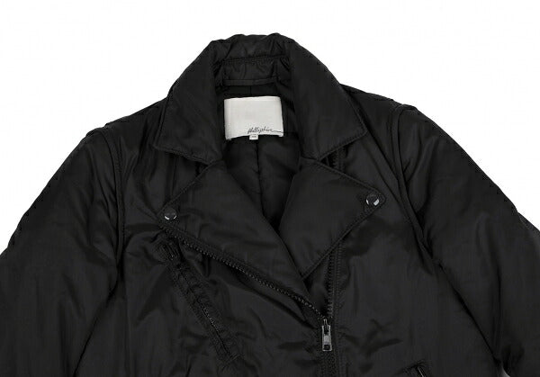 Phillip Lim Padded Polyester Biker Jacket Black Size XS