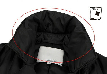 Phillip Lim Padded Polyester Biker Jacket Black Size XS