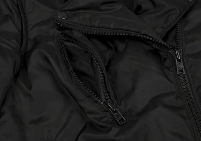 Phillip Lim Padded Polyester Biker Jacket Black Size XS