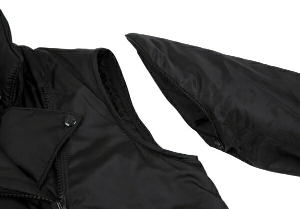 Phillip Lim Padded Polyester Biker Jacket Black Size XS