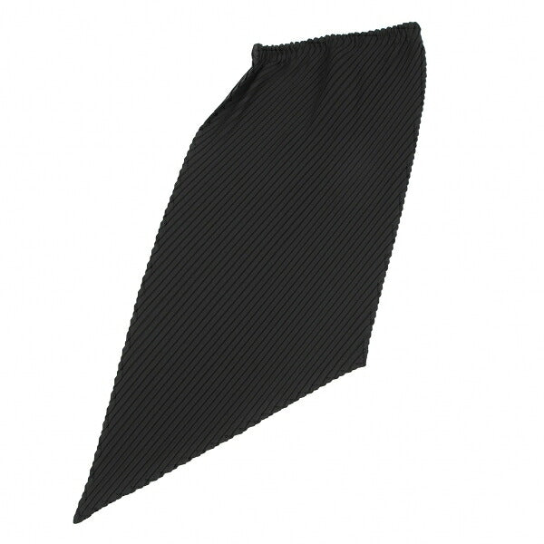 ISSEY MIYAKE Bias Pleated Skirt Black Size M