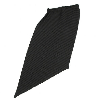 ISSEY MIYAKE Bias Pleated Skirt Black Size M