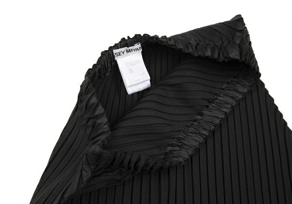 ISSEY MIYAKE Bias Pleated Skirt Black Size M