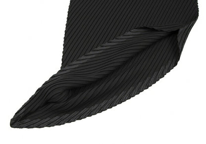 ISSEY MIYAKE Bias Pleated Skirt Black Size M