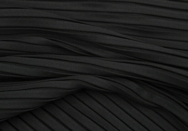 ISSEY MIYAKE Bias Pleated Skirt Black Size M