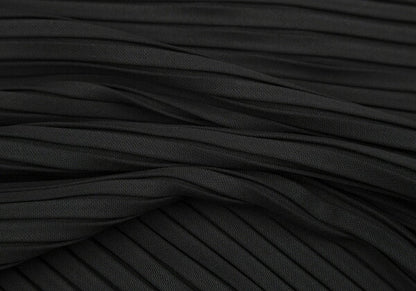 ISSEY MIYAKE Bias Pleated Skirt Black Size M