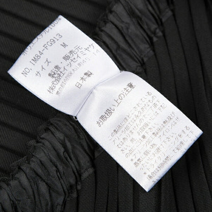ISSEY MIYAKE Bias Pleated Skirt Black Size M