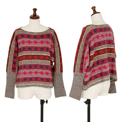 45rpm R BADOU-R Native Dolman Knit Sweater Brown Size 0