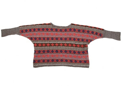 45rpm R BADOU-R Native Dolman Knit Sweater Brown Size 0