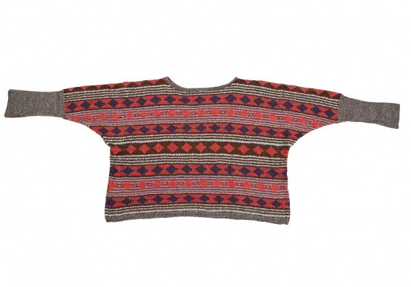 45rpm R BADOU-R Native Dolman Knit Sweater Brown Size 0