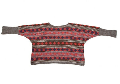 45rpm R BADOU-R Native Dolman Knit Sweater Brown Size 0