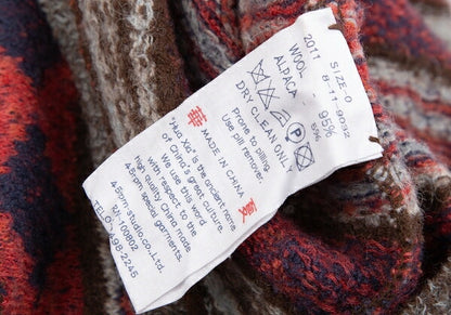 45rpm R BADOU-R Native Dolman Knit Sweater Brown Size 0