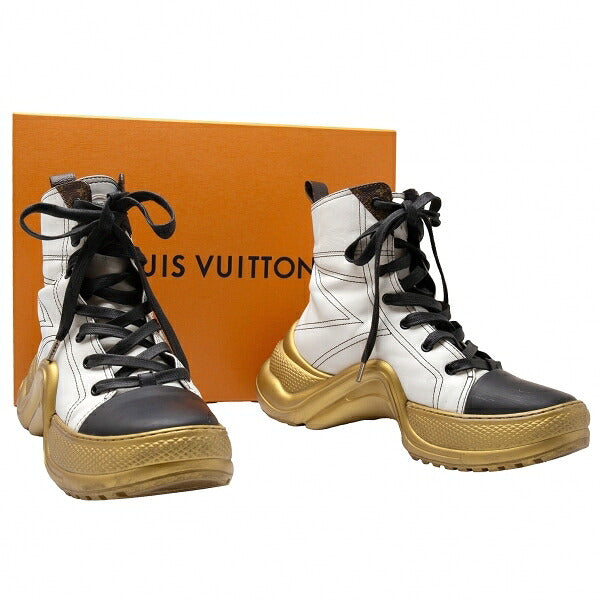 Louis Vuitton Archlight Hi-Top Sneakers White Size 40 (25cm)