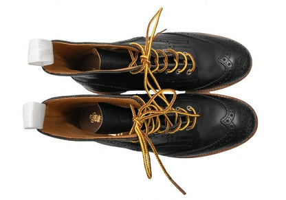 Tricker's m2508 Malton Country Boots Black Size 8.5 (26.5cm)