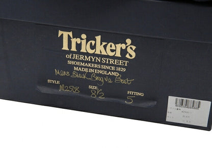 Tricker's m2508 Malton Country Boots Black Size 8.5 (26.5cm)