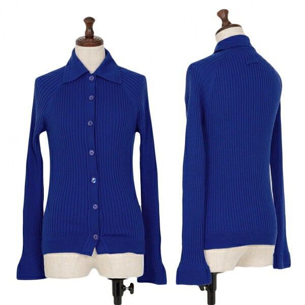 Jean Paul GAULTIER CLASSIQUE Wool Rib Sweater Blue Size 40