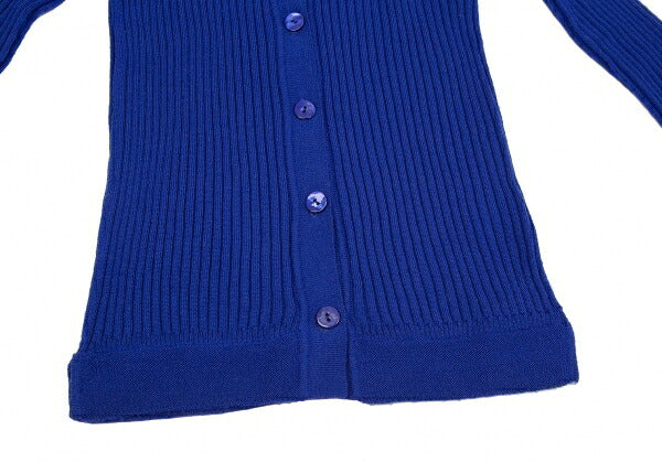 Jean Paul GAULTIER CLASSIQUE Wool Rib Sweater Blue Size 40