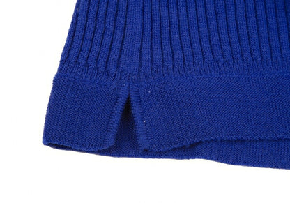 Jean Paul GAULTIER CLASSIQUE Wool Rib Sweater Blue Size 40