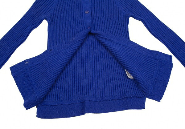 Jean Paul GAULTIER CLASSIQUE Wool Rib Sweater Blue Size 40