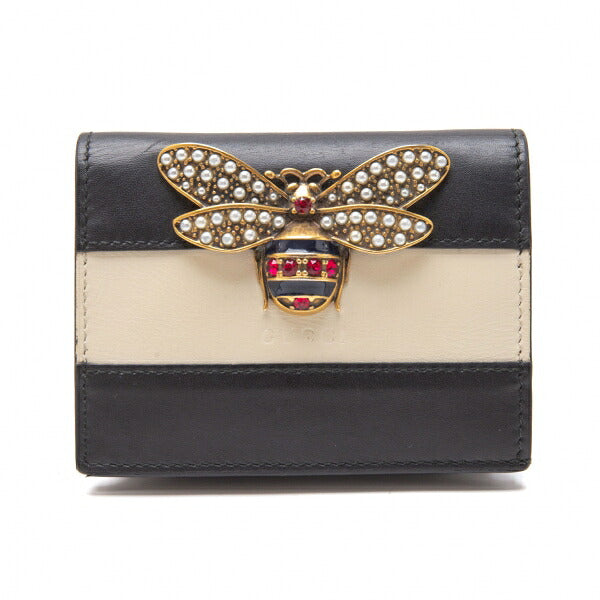 GUCCI Queen Margaret Wallet Blue/White