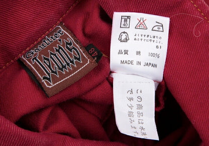 GAULTIER JEAN'S Cotton Short Trucker Jacket Red Size 48