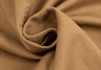 Papas Cotton Linen 2B Jacket Brown Size M