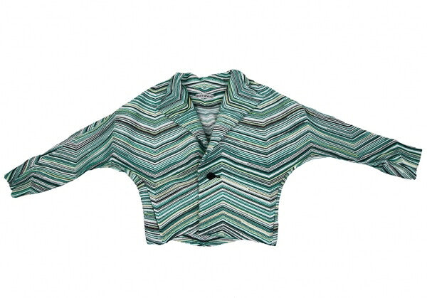 ISSEY MIYAKE 19AW 3D Steam Stretch Jacket Green Size 2