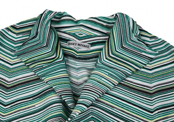 ISSEY MIYAKE 19AW 3D Steam Stretch Jacket Green Size 2