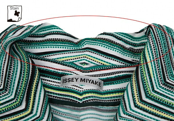 ISSEY MIYAKE 19AW 3D Steam Stretch Jacket Green Size 2