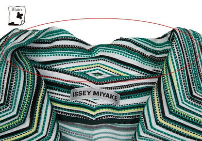 ISSEY MIYAKE 19AW 3D Steam Stretch Jacket Green Size 2