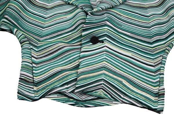 ISSEY MIYAKE 19AW 3D Steam Stretch Jacket Green Size 2