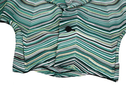 ISSEY MIYAKE 19AW 3D Steam Stretch Jacket Green Size 2