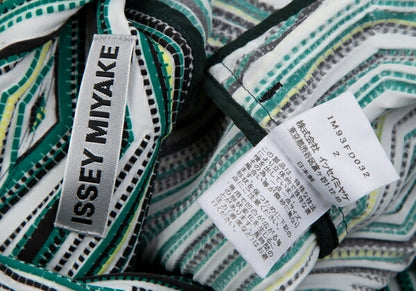 ISSEY MIYAKE 19AW 3D Steam Stretch Jacket Green Size 2