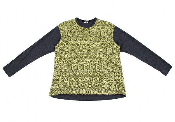 JUNYA WATANABE COMME des GARCONS Damask Top Yellow Size S