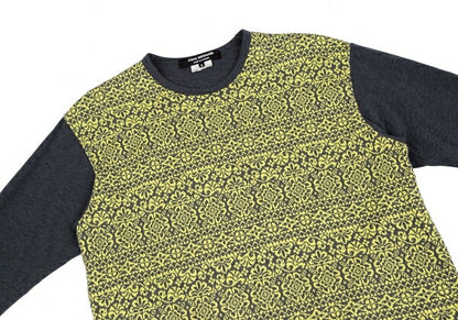 JUNYA WATANABE COMME des GARCONS Damask Top Yellow Size S