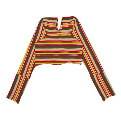 COMME des GARCONS Asymmetric Stretch Shirt Multi Size M
