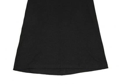 Y's Linen Stretch Knit Skirt Black Size M