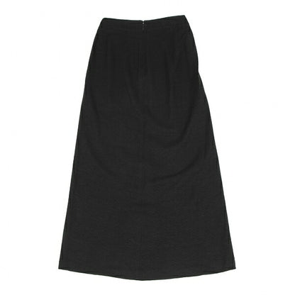 Y's Linen Stretch Knit Skirt Black Size M