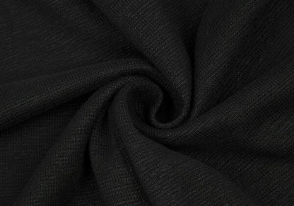 Y's Linen Stretch Knit Skirt Black Size M