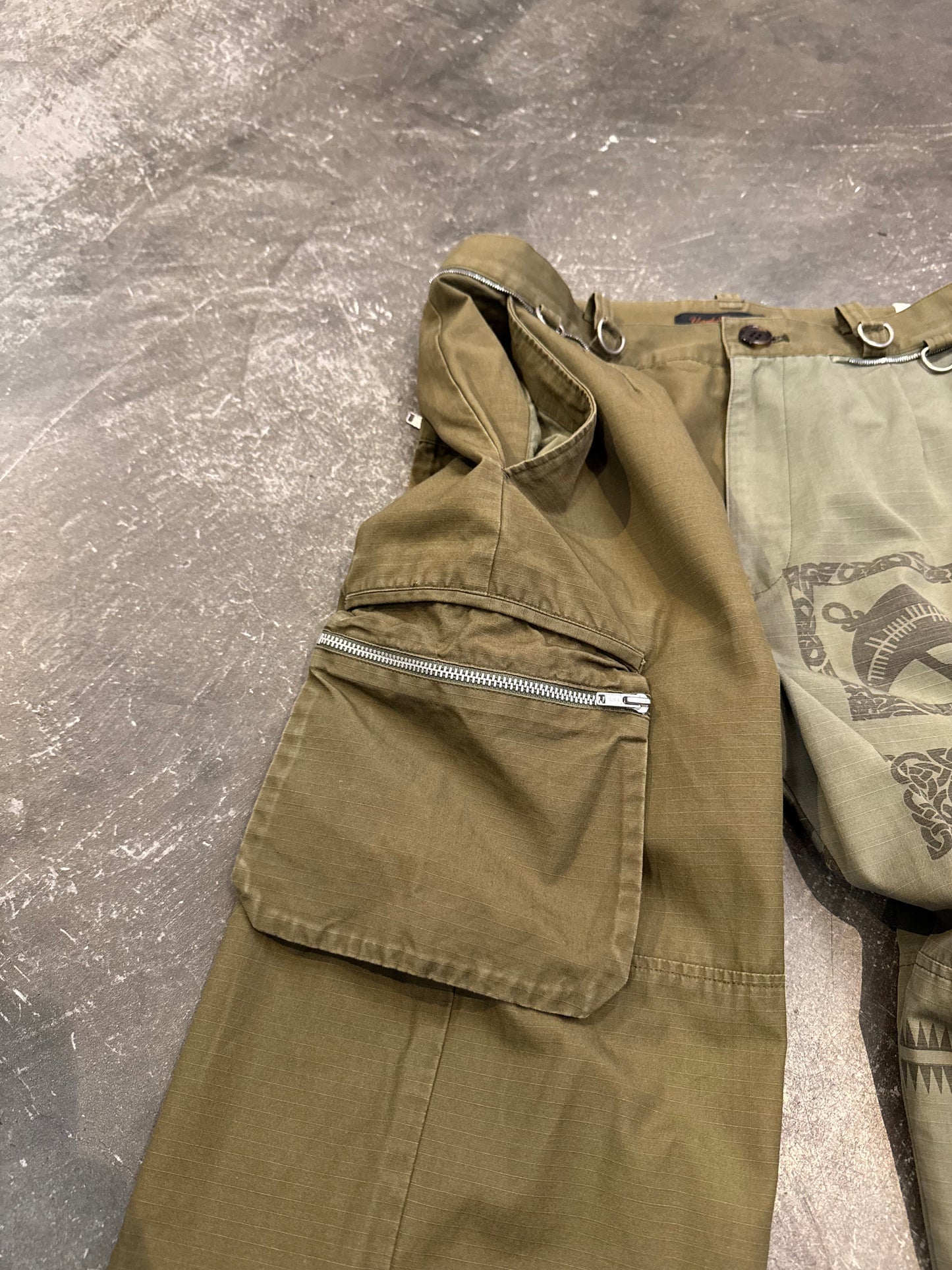 undercover 03SS Khaki Cotton Pants Size M