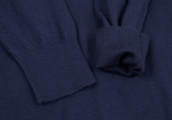COMME des GARCONS Cashmere Inside Out Sweater Navy Size M
