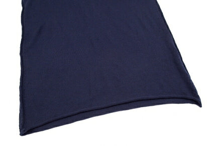COMME des GARCONS Cashmere Inside Out Sweater Navy Size M