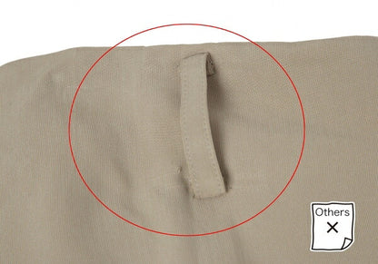 ISSEY MIYAKE Tuck Tapered Rayon Blend Pants Beige Size L