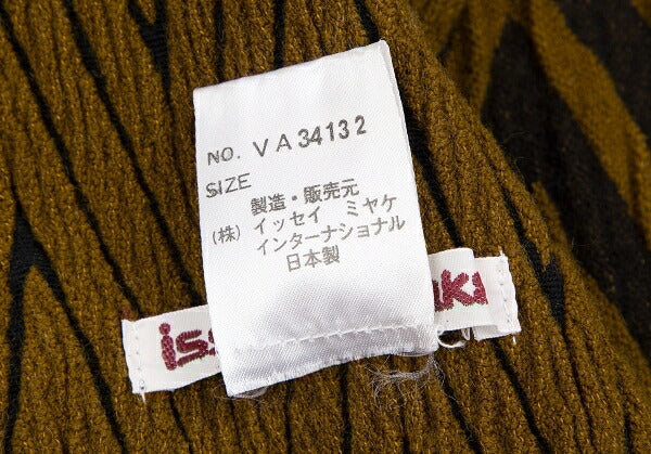 ISSEY MIYAKE Wool Blend Woven Scarf