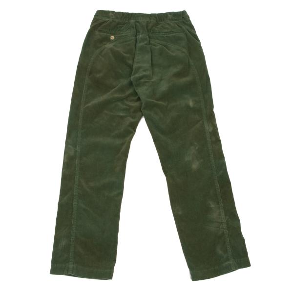 COMME des GARCONS HOMME PLUS Mottled Pants Green Size L